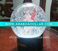 Wholesale electric glitter snow globes