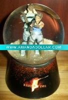 Polyresin Game Character Water Globe