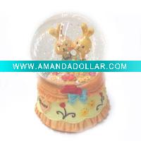 Musical snow globe