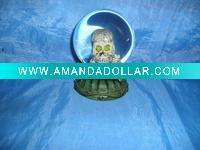 Polyresin Halloween Snow Globe