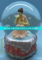 Wholesale polyresin Mother's Day Snow Globe