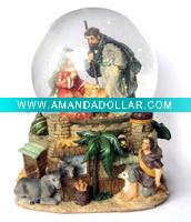 polyresin snow globe