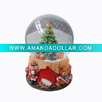 Christmas water globe