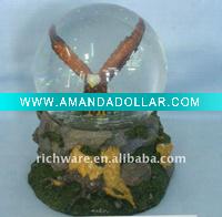 100mm Eagle Polyresin Water Globes
