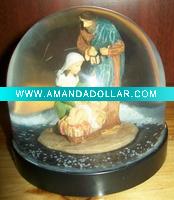 Polyresin Religion Water Globe