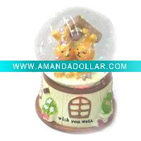 Musical snow globe