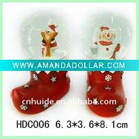 Wholesale Christmas crystal snow globe