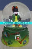 Wholesale (souvenir) resin Christmas snow globe