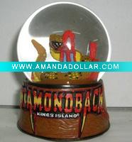 Wholesale (souvenir) resin Christmas snow globe