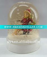 Wholesale mini girl snow globes
