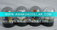 Wholesale acrylic Halloween snow globe