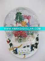 Wholesale Polyresin Xmas Snow Ball,Polyresin Santa Claus Snow Globe