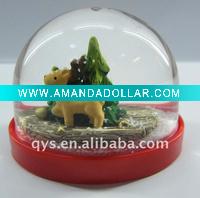 Wholesale christmas deer snow globe