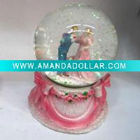 Snow globe glass water globe