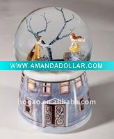 Wholesale love gift snow globe
