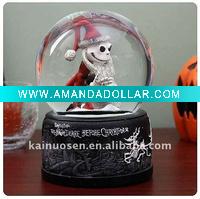 Wholesale Polyresin Halloween water globe
