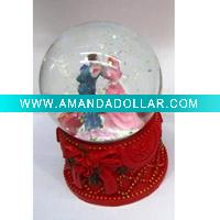 Polyresin globe,glass Snow Globe,Water Globe