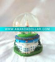 Polyresin Washington Water Globe