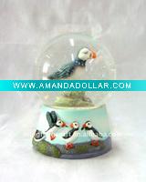 Wholesale Polyresin Bird Souvenir Water Globe