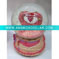 Wholesale Polyresin snow water globe