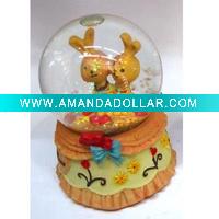 Wholesale snow domes;Polyresin water ball,glass globe
