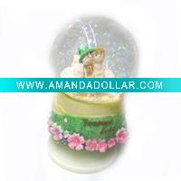 Wholesale Resin snow ball