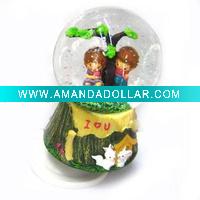 Wholesale Resin snow ball