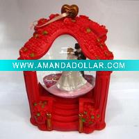 valentine's water globe