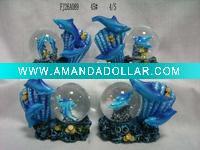 Wholesale resin snow ball