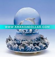 Wholesale Ocean crystal water globe