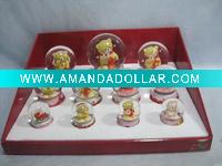 Wholesale Valentine's day resin waterglobe