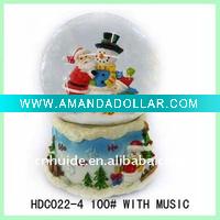 Wholesale Christmas crystal glass globe