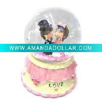 Musical water globe