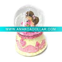Musical water globe