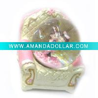 Resin snow ball