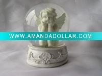 Angle Snow Globe