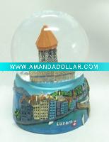 Wholesale polyresin water ball, polyresin snow globe