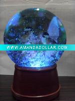 Lucky birds water globe