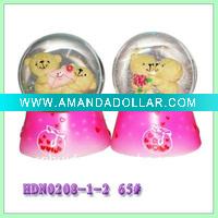 Wholesale Resin craft water crystal ball for home decoration