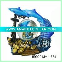 Wholesale Resin Dolphin Water Ball