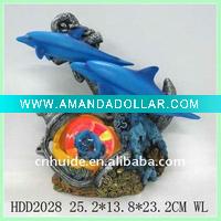 Wholesale HOT!! lighted dolphin crystal gift