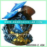 Wholesale Souvenir Dolphin Waterball From Twinkle(with light)