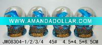 Wholesale 45mm polyresin water ball on sale