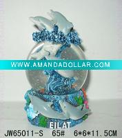 Wholesale crystal gift with dolphin sell to the world
