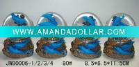 Wholesale souvenirs  dolphin polyresin water ball sell to the world
