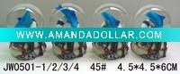 Wholesale Nice dolphin polyresin water ball on sale