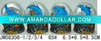 Wholesale 65mm dolphin polyresin water ball