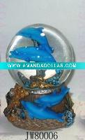 Wholesale dolphin polyresin water ball sell to the world