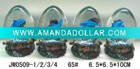 Nice dolphin polyresin water ball on sale