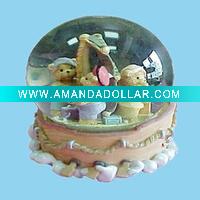 polyresin snow globe